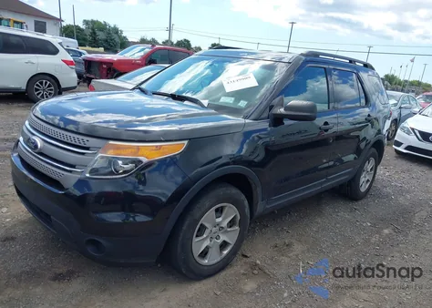 2013 Ford Explorer z USA, uszkodzony, nr VIN 1FM5K8B85DGC76877